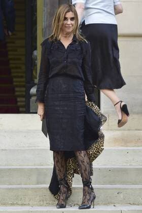 Carine Roitfeld CELEBRITES : Modenschau Balmain - Paris - 29 09 2016 JBAutissier Panoramic 