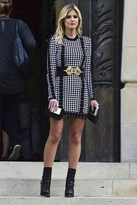 Lala Rudge CELEBRITES : Modenschau Balmain - Paris - 29 09 2016 JBAutissier Panoramic 