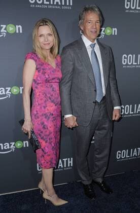 September 30, 2016 - West Hollywood, CA, United States - 30 September 2016 - West Hollywood, California. Michelle Pfeiffer, David E. Kelley. Amazon Red Carpet Premiere Screening Of Original Drama Series Goliath held at The London West Hollywood. Photo Credit: AdMedia West Hollywood United States - ZUMAa123