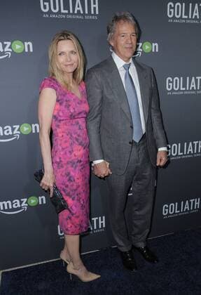 September 30, 2016 - West Hollywood, CA, United States - 30 September 2016 - West Hollywood, California. Michelle Pfeiffer, David E. Kelley. Amazon Red Carpet Premiere Screening Of Original Drama Series Goliath held at The London West Hollywood. Photo Credit: AdMedia West Hollywood United States - ZUMAa123