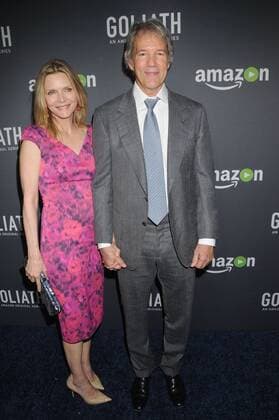 September 29, 2016 - Los Angeles, California, United States - September 29th 2016 - Los Angeles California USA - Actress MICHELLE PFEIFFER, Writer Executive Producer DAVID E. KELLEY at the Goliath Premiere held at the London West Hollywood Hotel, Los Angeles Los Angeles United States - ZUMAf05_