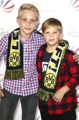 Jamie-Dean Schmelzer und Jonas Oessel bei der Premiere des Sat.1 Fernsehfilms Volltreffer im Kino Cinestar. Dortmund, 29.09.2016 Foto:xgbrcix xFuturexImage