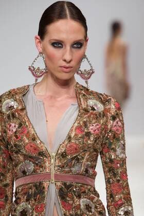 London Fashion Week - Rocky Star Modenschau September 30, 2016 - London, United Kingdom - A model walks the runway at the Rocky Star show during London Fashion Week Spring Summer collections 2017 on September 16, 2016 in London, United Kingdom. London United Kingdom  - ZUMAn230
