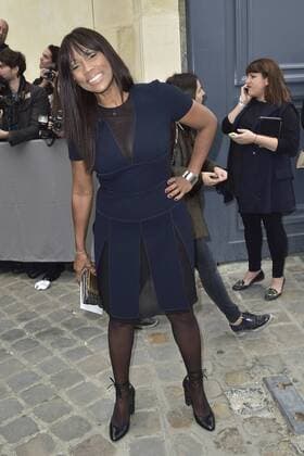 Paris Fashion Week - Prominente vor der Christian Dior Modenschau Christine Kelly CELEBRITES : Modenschau Christian Dior - Paris - 30 09 2016 JBAutissier Panoramic 