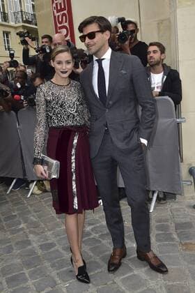 Olivia Palermo et Johannes Huebl CELEBRITES : Modenschau Christian Dior - Paris - 30 09 2016 JBAutissier Panoramic 