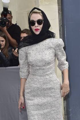 Ulyana Sergeenko CELEBRITES : Modenschau Christian Dior - Paris - 30 09 2016 JBAutissier Panoramic 