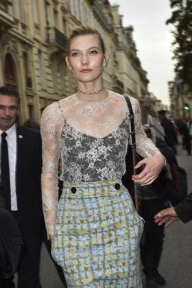 Karlie Kloss CELEBRITES : Modenschau Christian Dior - Paris - 30 09 2016 JBAutissier Panoramic 