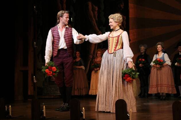 SCHIKANEDER Weltpremiere Wien, Raimundtheater, 30. 09. 2016 Mark SEIBERT, Milica JOVANOVIC