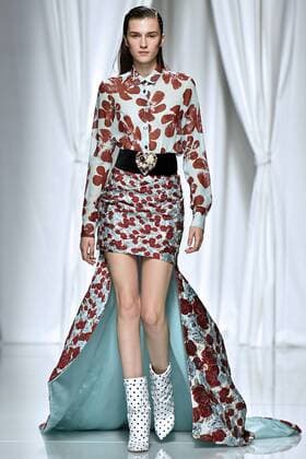 212035 Marineau Starface 2016-10-01 Paris France Paris Fashion Week. Défilé PAP Printemps-Eté 2017. Emmanuel Ungaro. Editorial use only  Copyright: xMarineaux STAR_212035_046