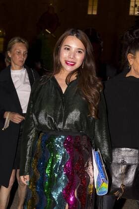 Ankunft zur Modenschau von Nina Ricci - Paris - 01 10 2016 StephenCaillet Panoramic 