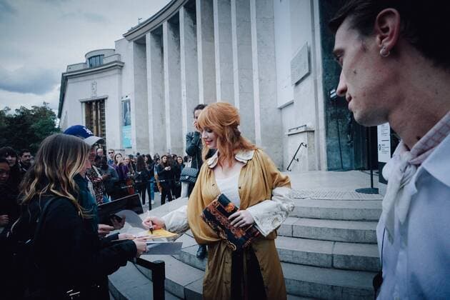 212046 B. Neyman Starface 2016-10-01 Etats-Unis Paris Fashion Week. Défile Vivienne Westwood. People. Hendricks, Christina  Copyright: xB.xNeymanx xStarfacex STAR_212046_011