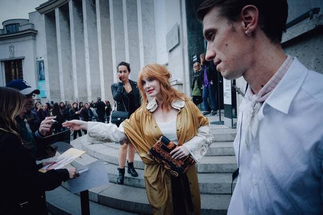 212046 B. Neyman Starface 2016-10-01 Etats-Unis Paris Fashion Week. Défile Vivienne Westwood. People. Hendricks, Christina  Copyright: xB.xNeymanx xStarfacex STAR_212046_012