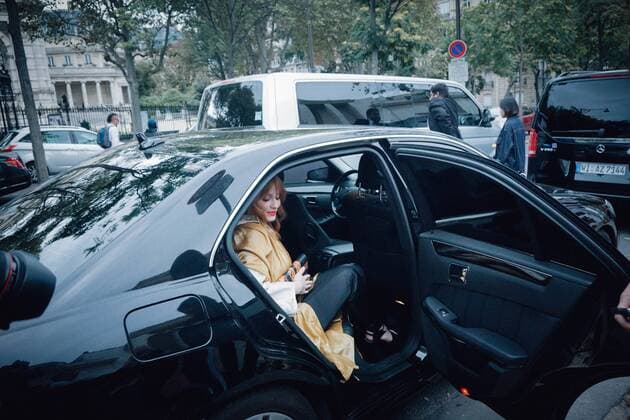 212046 B. Neyman Starface 2016-10-01 Etats-Unis Paris Fashion Week. Défile Vivienne Westwood. People. Hendricks, Christina  Copyright: xB.xNeymanx xStarfacex STAR_212046_014