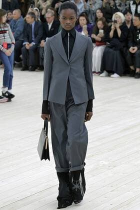 212066 Marineau Starface 2016-10-02 Paris France Paris Fashion Show. Défilé PAP Printemps-Eté 2017. CELINE. Editorial use only  Copyright: xMarineaux STAR_212066_011