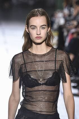 212078 Marineau Starface 2016-10-02 Paris France Paris Fashion week. Pret-a-porter printemps-ete 2017. Defile John Galliano. John Galliano , spring -summer 2017Paris, France Paris Fashion week. Ready-to-wear spring-summer 2017 Defile John Galliano Editorial Use Only  Copyright: xMarineaux STAR_212078_058