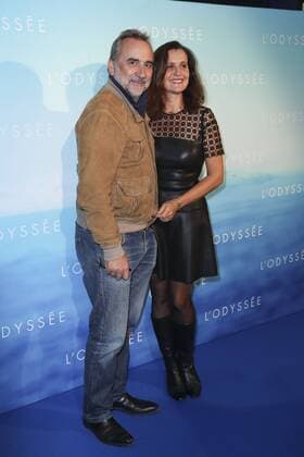 Premiere von l Odyssee in Paris - Antoine Dulery and wife Pascale CELEBRITIES : Premiere l Odyssee - Paris - 03 10 2016 GwendolineLeGoff Panoramic 
