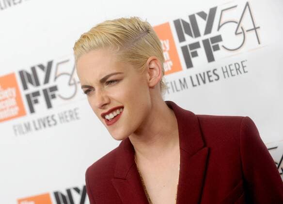 Kristen Stewart arrives on the red carpet at the Certain Women premiere for the 54th New York Film Festival at Alice Tully Hall, Lincoln Center on October 3, 2016 in New York City.  NYP20161003103 DENNISxVANxTINE