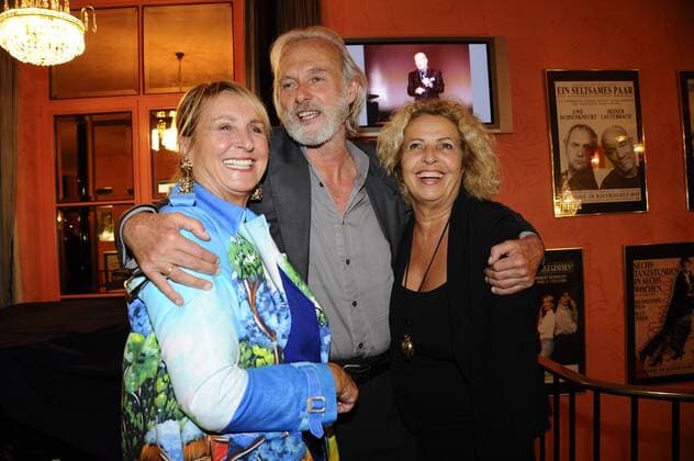 Diana Körner, Siemen Rühaak und Michaela May Premiere Glücklich die Glücklichen Komödie im Bayerischen Hof Theater München 03. Oktober 2016
