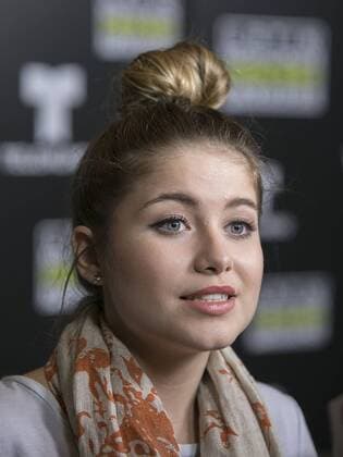 October 3, 2016 - Hollywood, California, U.S - Sofia Reyes at Telemundo s Latin American Music Awards Press Conference after their rehearsal at the Dolby Theatre on Monday October 3, 2016 in Hollywood, California. Hollywood U.S. - ZUMAp124