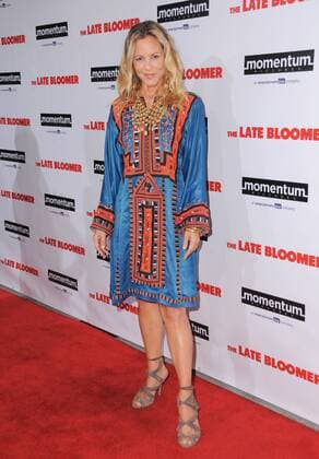 October 3, 2016 - Westwood, CA, United States - 03 October 2016 - Westwood, California. Maria Bello. Premiere Of Momentum Pictures The Late Bloomer held at iPic Theaters Westwood. Photo Credit: AdMedia Westwood United States - ZUMAa123