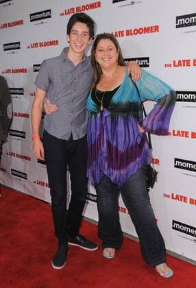 October 3, 2016 - Westwood, CA, United States - 03 October 2016 - Westwood, California. Milo Manheim, Camryn Manheim. Premiere Of Momentum Pictures The Late Bloomer held at iPic Theaters Westwood. Photo Credit: AdMedia Westwood United States - ZUMAa123