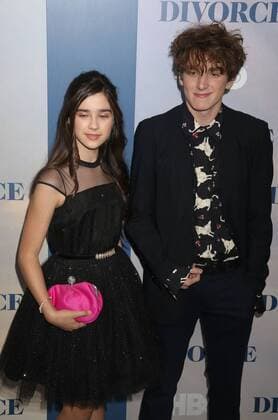 October 4, 2016 - New York, New York, U.S. - Actors STERLING JERINS and CHARLIE KILGORE attend the New York premiere of the HBO series Divorce held at the SVA Theater. New York U.S. - ZUMAk03_