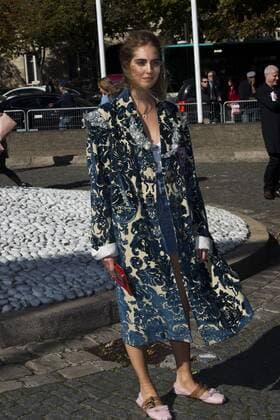 Chiara Ferragni - Prominente am Rande der Miu Miu Modenschau - Paris - 05 10 2016 JBAutissier Panoramic 