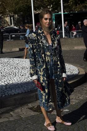 Chiara Ferragni - Prominente am Rande der Miu Miu Modenschau - Paris - 05 10 2016 JBAutissier Panoramic 
