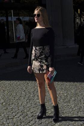 Valentina Ferragni - Prominente am Rande der Miu Miu Modenschau - Paris - 05 10 2016 JBAutissier Panoramic 