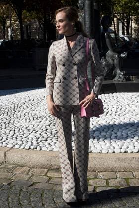 Diane Kruger - Prominente am Rande der Miu Miu Modenschau - Paris - 05 10 2016 JBAutissier Panoramic 