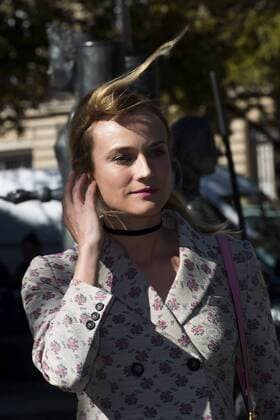 Diane Kruger - Prominente am Rande der Miu Miu Modenschau - Paris - 05 10 2016 JBAutissier Panoramic 