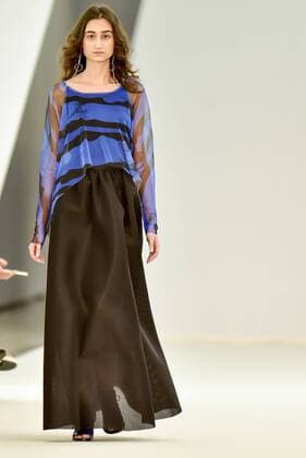 Minas Trend in Belo Horizonte - Plural Modenschau BELO HORIZONTE, MG - 05.10.2016: MINAS TREND OUTONO INVERNO 2017 - designer fashion show Plural during the nineteenth edition of the Minas Trend - Autumn Winter 2017 held in Expominas in Belo Horizonte, MG. on the morning of Wednesday (05). x1211135x  MourãoxPanda