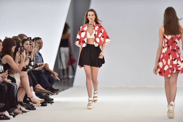 Minas Trend in Belo Horizonte - Ellus 2nd Floor Modenschau BELO HORIZONTE, MG - 05.10.2016: MINAS TREND OUTONO INVERNO 2017 - designer fashion show Ellus Second Floor (2nd Floor) during the nineteenth edition of the Minas Trend - Autumn Winter 2017 held in Expominas in Belo Horizonte, MG. on the morning of Wednesday (05). x1211169x  MourãoxPanda