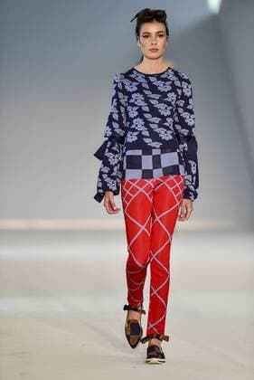 Minas Trend in Belo Horizonte - Faven Modenschau BELO HORIZONTE, MG - 05.10.2016: MINAS TREND OUTONO INVERNO 2017 - designer fashion show Faven by Natalia Person during the nineteenth edition of the Minas Trend - Autumn Winter 2017 held in Expominas in Belo Horizonte, MG. on the morning of Wednesday (05). x1211211x  MourãoxPanda