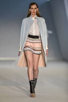 Minas Trend in Belo Horizonte - VictorDzenk Modenschau BELO HORIZONTE, MG - 05.10.2016: MINAS TREND OUTONO INVERNO 2017 - designer fashion show VictorDzenk during the nineteenth edition of the Minas Trend - Autumn Winter 2017 held in Expominas in Belo Horizonte, MG. on the morning of Wednesday (05). x1211329x  MourãoxPanda