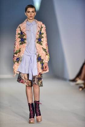 Minas Trend in Belo Horizonte - VictorDzenk Modenschau BELO HORIZONTE, MG - 05.10.2016: MINAS TREND OUTONO INVERNO 2017 - designer fashion show VictorDzenk during the nineteenth edition of the Minas Trend - Autumn Winter 2017 held in Expominas in Belo Horizonte, MG. on the morning of Wednesday (05). x1211351x  MourãoxPanda