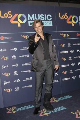 Los 40 Music Awards Pressetermin in Madrid Cena Nominados Los 40 Music Awards Carlos Baute Madrid 05 10 2016 482 Cordon Press Photo by Paco Suarez Abad Cordon Press  PacoxSuarezxAbad