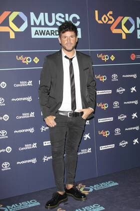 Los 40 Music Awards Pressetermin in Madrid Cena Nominados Los 40 Music Awards Pablo Lopez Madrid 05 10 2016 482 Cordon Press Photo by Paco Suarez Abad Cordon Press  PacoxSuarezxAbad