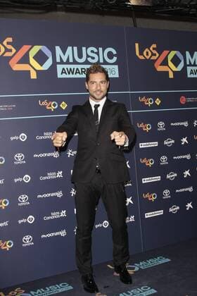 Los 40 Music Awards Pressetermin in Madrid Cena Nominados Los 40 Music Awards David Bisbal Madrid 05 10 2016 482 Cordon Press Photo by Paco Suarez Abad Cordon Press  PacoxSuarezxAbad