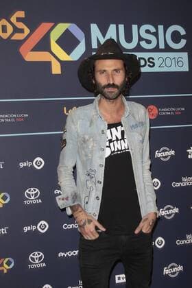 Los 40 Music Awards Pressetermin in Madrid Cena Nominados Los 40 Music Awards Leiva Madrid 05 10 2016 482 Cordon Press Photo by Paco Suarez Abad Cordon Press  PacoxSuarezxAbad