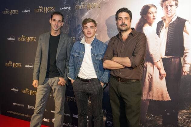 Steffen Reuter, David Schütter und Johannes Naber bei der Premiere des Kinofilms Das kalte Herz im Rundkino. Dresden, 05.10.2016 Foto:xM.xMüllerx xFuturexImage