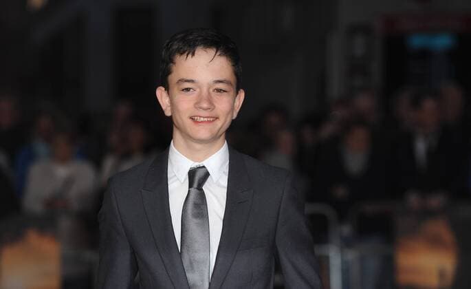 October 6, 2016 - England, United Kingdom - Lewis MacDougall attends the A Monster Calls May Fair Hotel Gala Screening during the 60th BFI London Film Festival at Odeon Leciester Square. United Kingdom - ZUMAs147