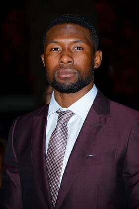 . 06 10 2016. London, United Kingdom. Trevante Rhodes arrives at the 60th BFI London Film festival Moonlight Premiere.  xChrisxJosephx xi-Imagesx IIM-13565-0010