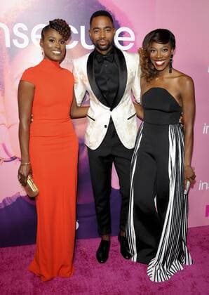 Bilder des Tages Issa Rae, Jay Ellis & Yvonne Orji INSECURE SERIES PREMIERE Los Angeles Patrick Rideaux PicturePerfect