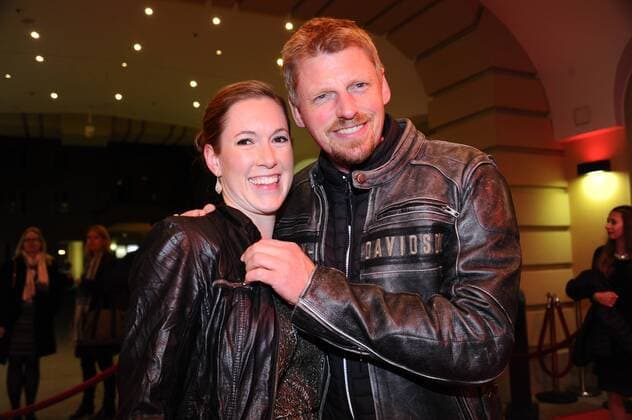 Martin Gruber mit Ehefrau Corinna Premiere Tanz der Vampire Deutsche Theater Musical München 06. Oktober 2016