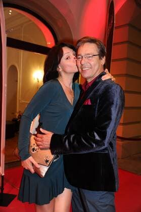 Jacques Brauer mit Ehefrau Viola Wedekind Premiere Tanz der Vampire Deutsche Theater Musical München 06. Oktober 2016