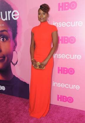 October 6, 2016 - Los Angeles, CA, United States - 06 October 2016 - Los Angeles, California. Issa Rae. Premiere of HBO S new comedy series Insecure held at Nate Holden Performing Arts Center. Photo Credit: AdMedia Los Angeles United States - ZUMAa123