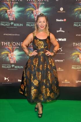 Leonore Bartsch bei der The One Grand Show Premiere am 06.10.2016 im Friedrichstadt-Palast in Berlin The One Grand Show Premiere in Berlin, 2016 