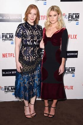 Bryce Dallas Howard und Alice Eve bei der Premiere von Black Mirror auf dem 60. BFI London Film Festival im Bluebird Cafe, Chelsea. London, 06.10.2016 Bryce Dallas Howard, Alice Eve  Foto:xS.xVasx xFuturexImage