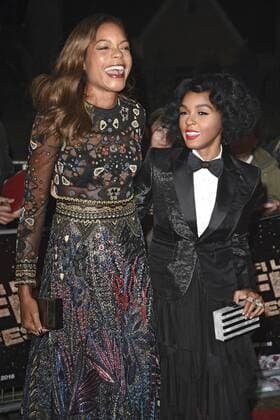 Naomie Harris und Janelle Monae bei der Premiere von Moonlight auf dem 60. BFI London Film Festival im Embankment Gardens Cinema. London, 06.10.2016 Naomie Harris, Janelle Monae  Foto:xS.xVasx xFuturexImage